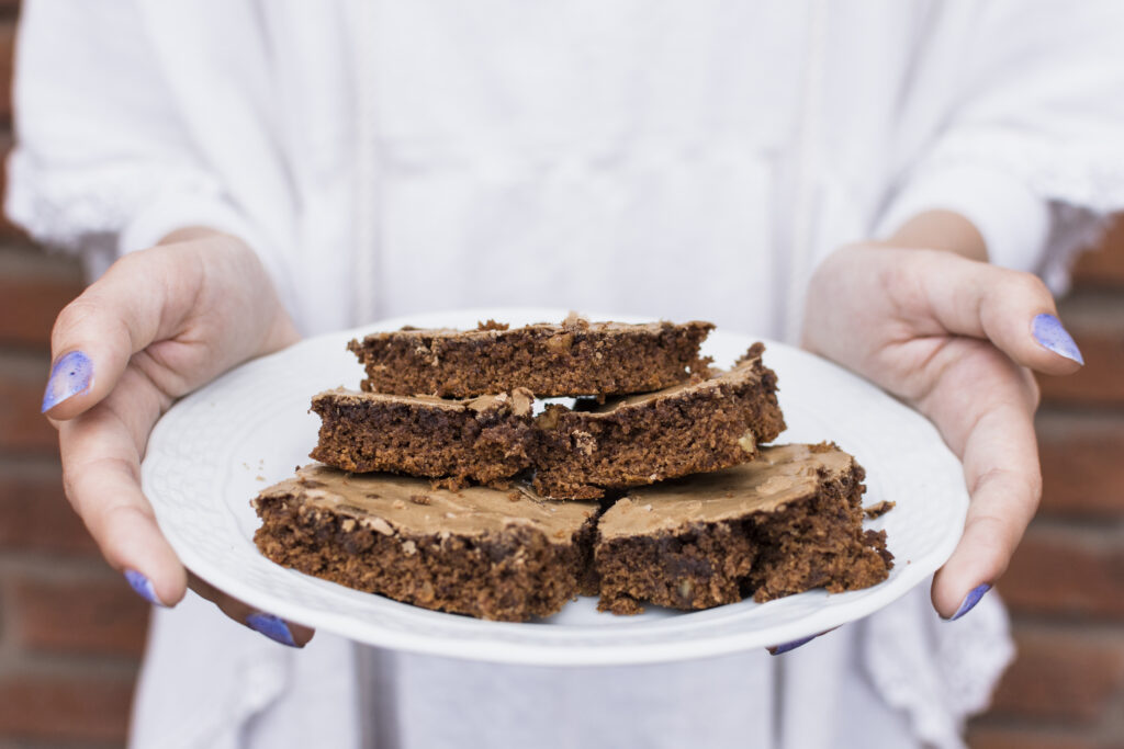 blonde brownies