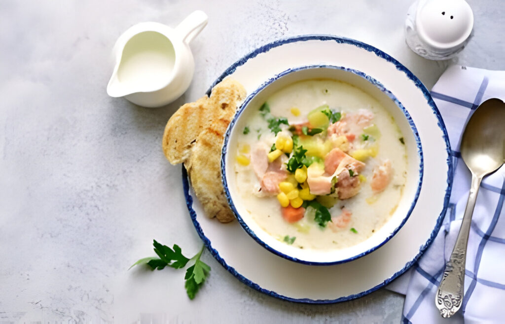 salmon chowder recipe