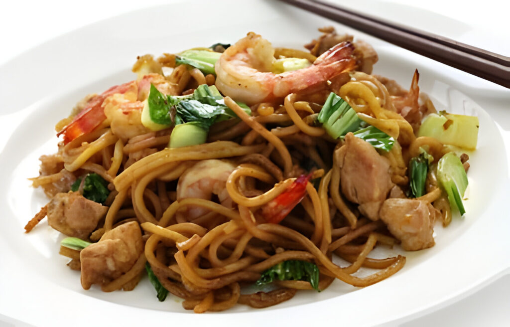 shrimp chow mein