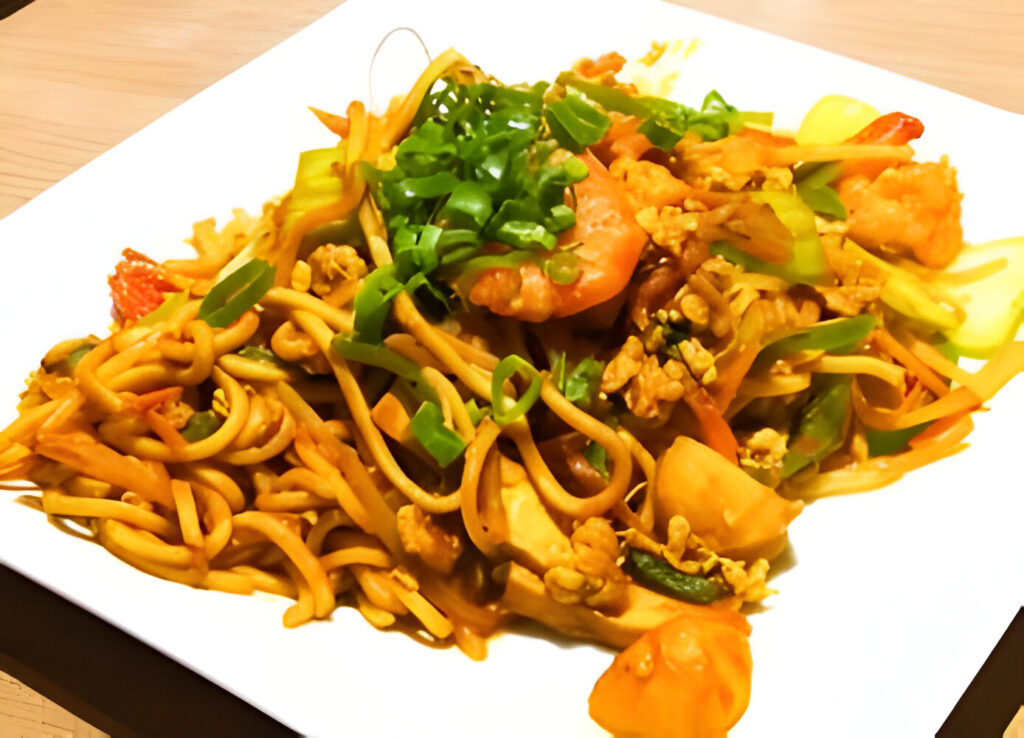 shrimp chow mein